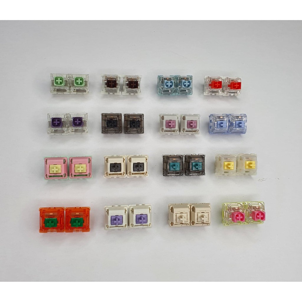 Switch Sampler Clicky & Tactile Switches Mechanical Keyboard Hot ...