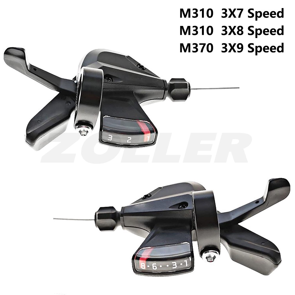 thumbnail image 2 of Bike Derailleurs Set, 1 Pair 3 X 7/8/9 Speed Speed Derailleurs Gear Shift Derailleur Left/Right Shifter Cycling Accessory(3 * 8 Speed 2 of 14