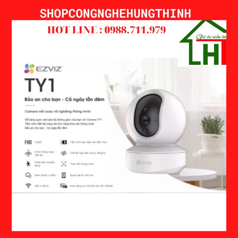 Wireless wifi camera, Family camera EZVIZ TY1 TY2 wifi 4MP, Super Sharp ...