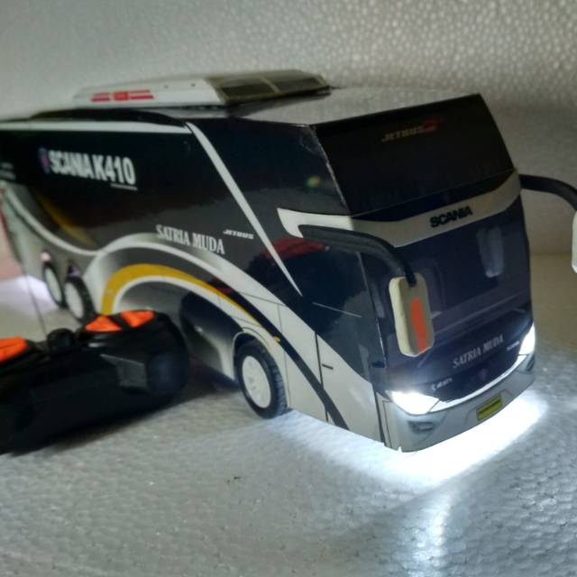 Miniature Young Satria Bus Remote Control Children's Birthday Gift ...