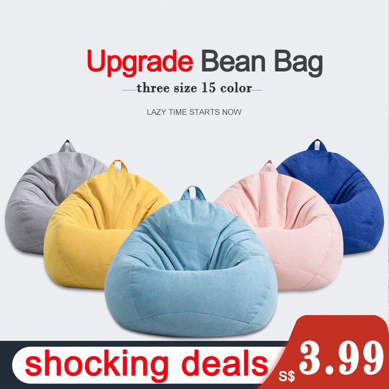 Small bean bag discount sofa