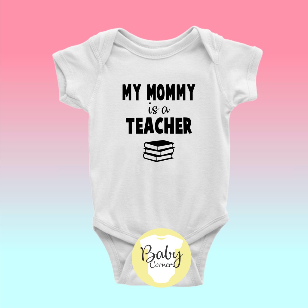 Teacher baby online onesie