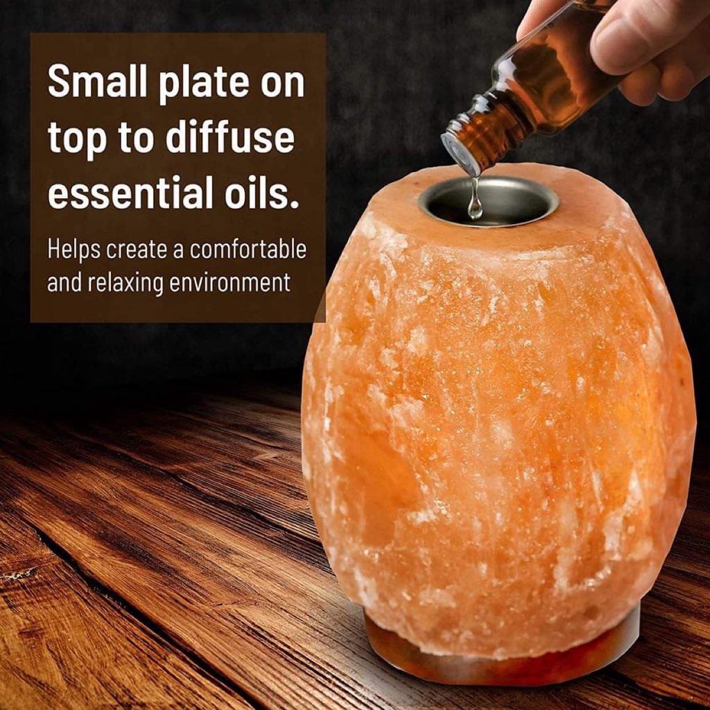 Himalayan Salt Lamp Diffuser imported From Pakistan 100 Original