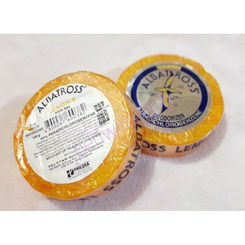 Albatross Bathroom Deodorizer refill and with holder 100grams Shopee