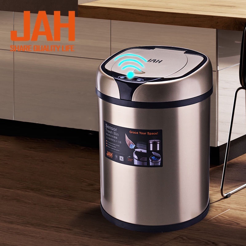 6/8/12L Intelligent Smart Trash Can for Bathroom Induction Type Kitchen