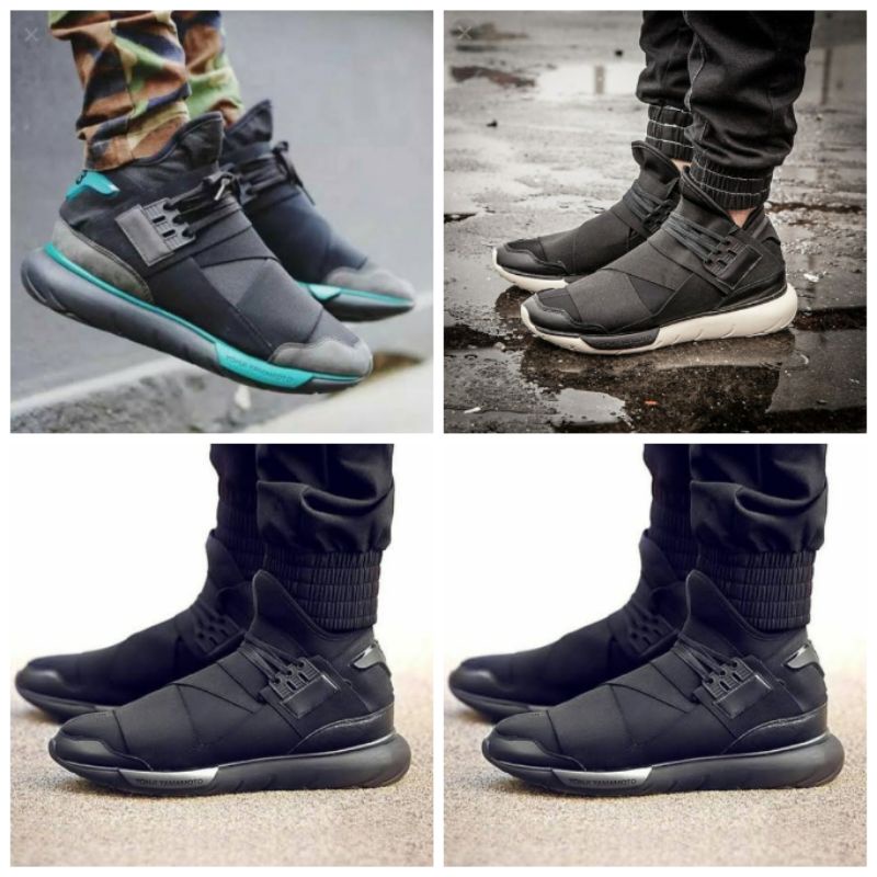 venom Røg Usikker Adidas Y3 QASA YAMAMOTO TRIPLE BLACK PREMIUM Shoes | Shopee Philippines