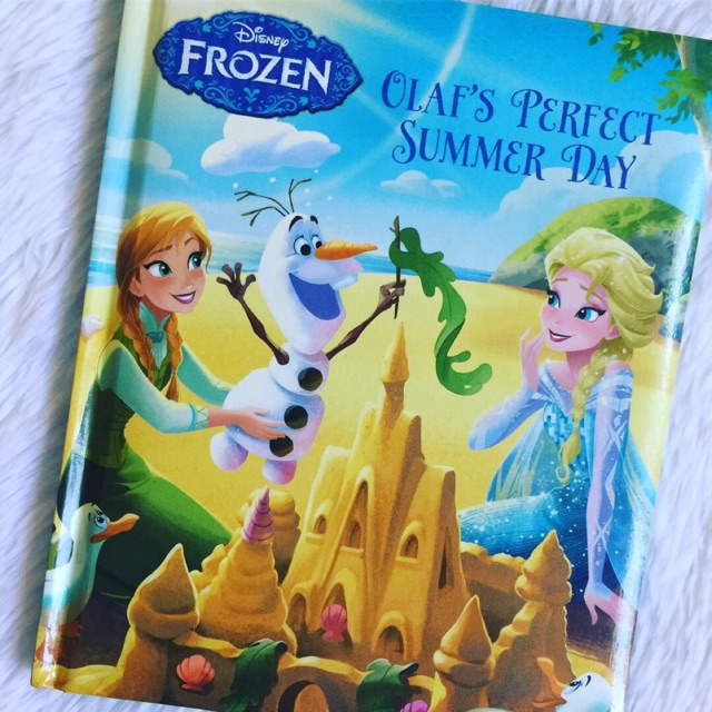 Disney Frozen Olaf's Perfect Summer Day Story Book | Shopee Philippines