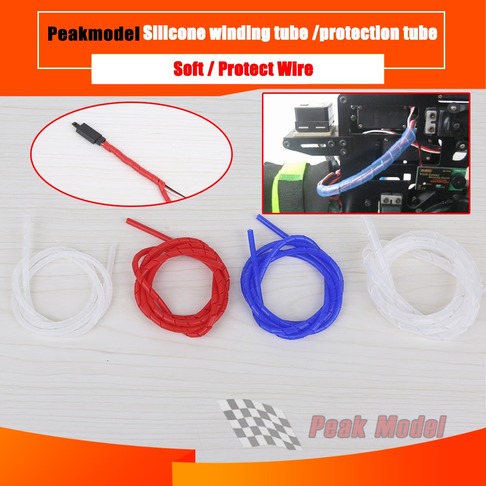 Silicone Winding Tube Harness Wire Tube Protector Protection Tube ...