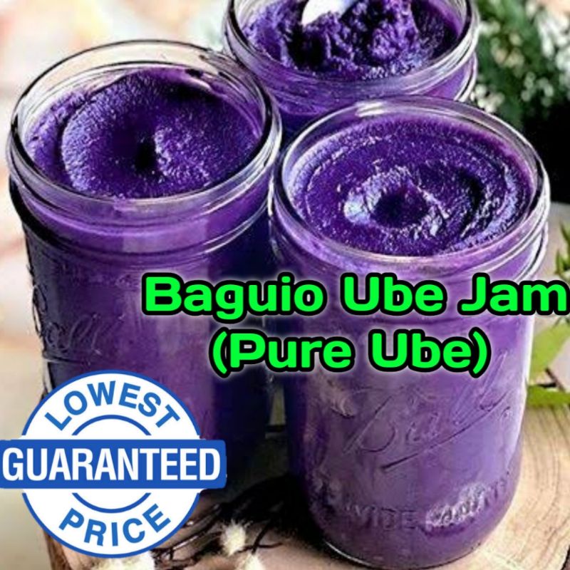 Baguio Ube Jam (PURE UBE) 440 Grams Shopee Philippines