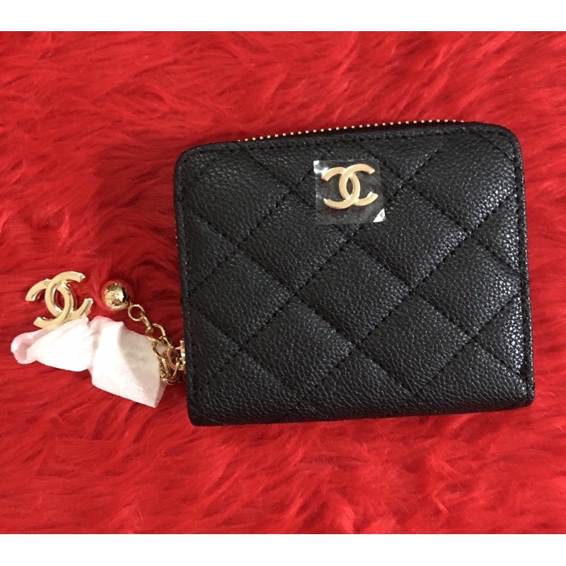 chanel vip gift small fold wallet
