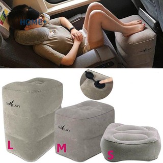 Inflatable on sale footrest pillow