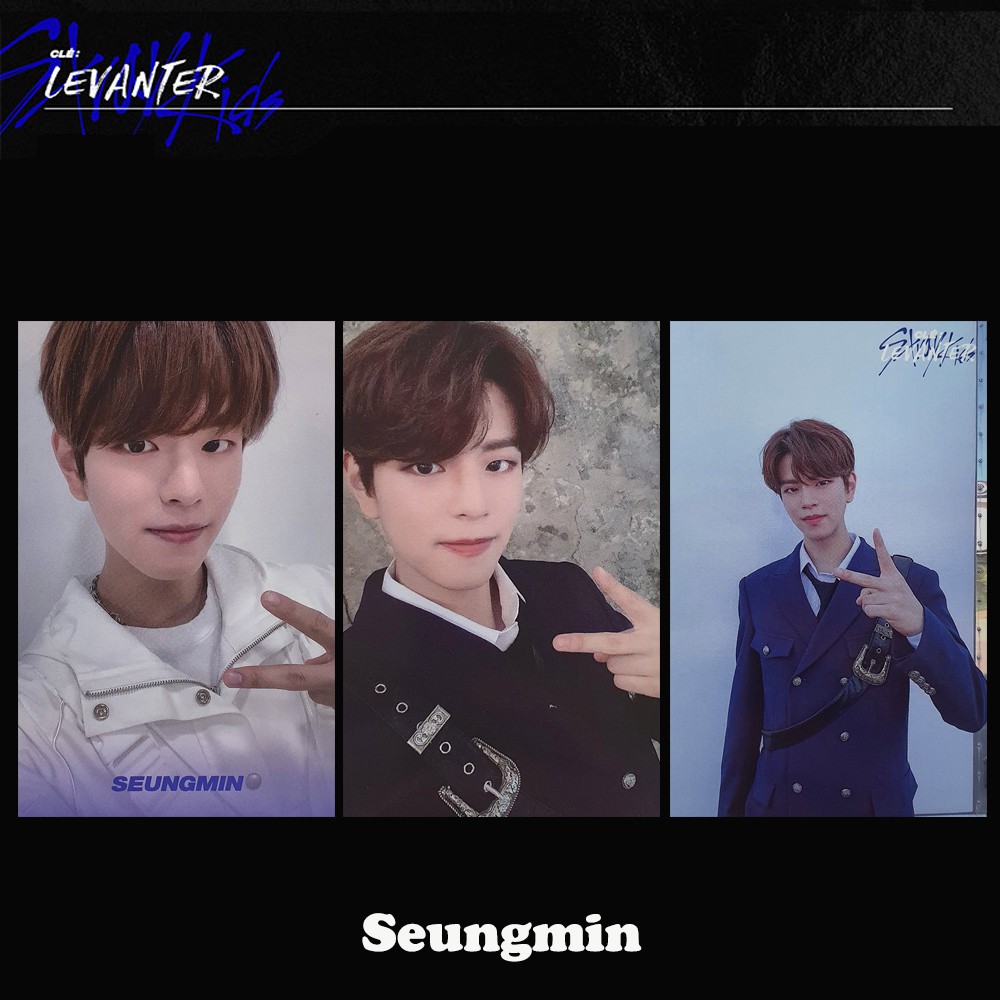 Stray Kids Mini Album - Clé : LEVANTER Seungmin QR Photocard | Shopee ...