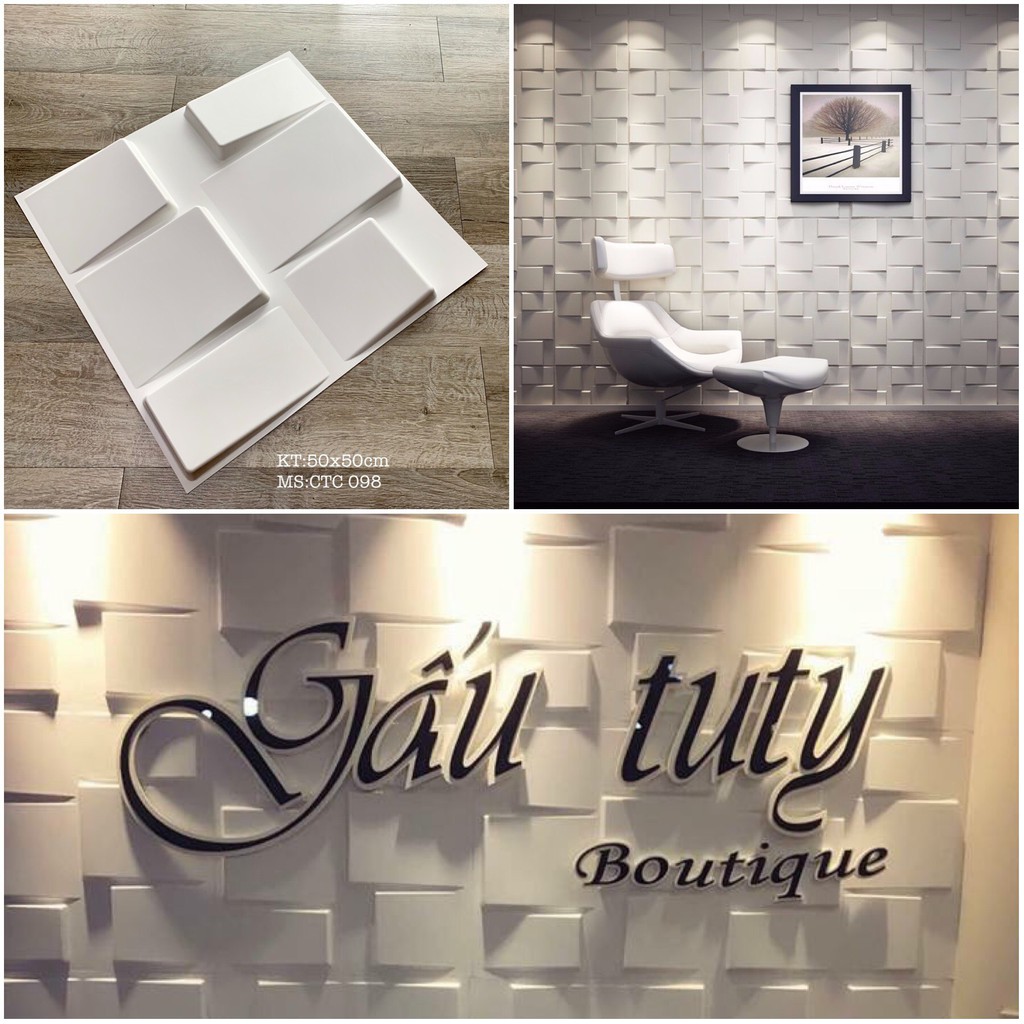 Pvc Wall Panel M098 50x50CM | Shopee Philippines