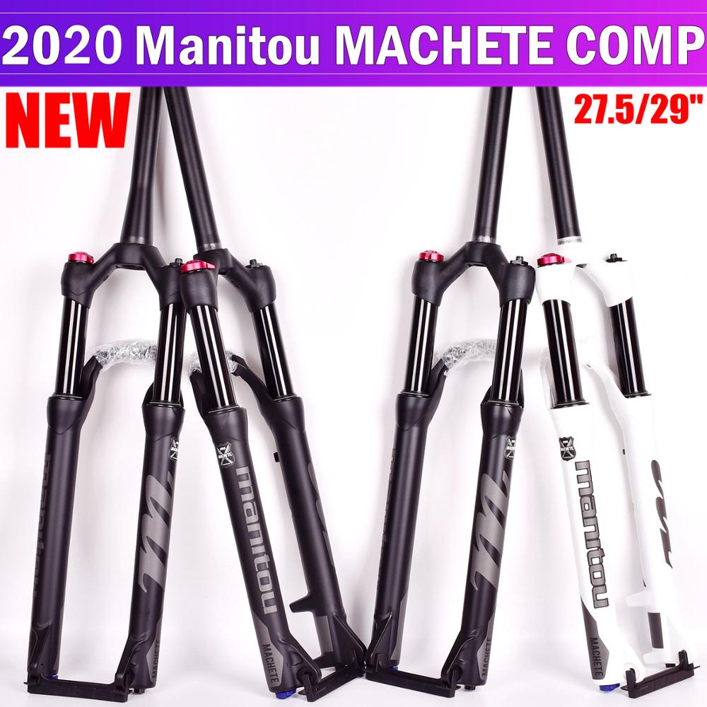 Available COD Bicycle Fork Manitou Machete Comp 27.5Inch 29Er Size Air Forks Mountain MTB Bike Fo