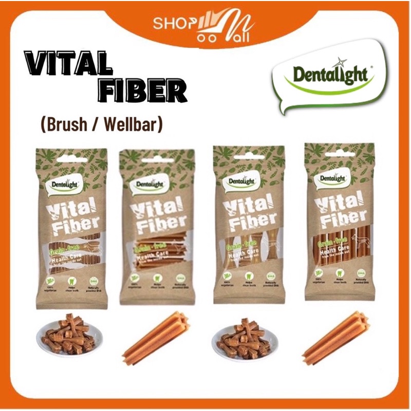 Image showcasing Dentalight Vital Fibre Grain Free Dog Dental Chew Dog Snacks Dog Treats ...