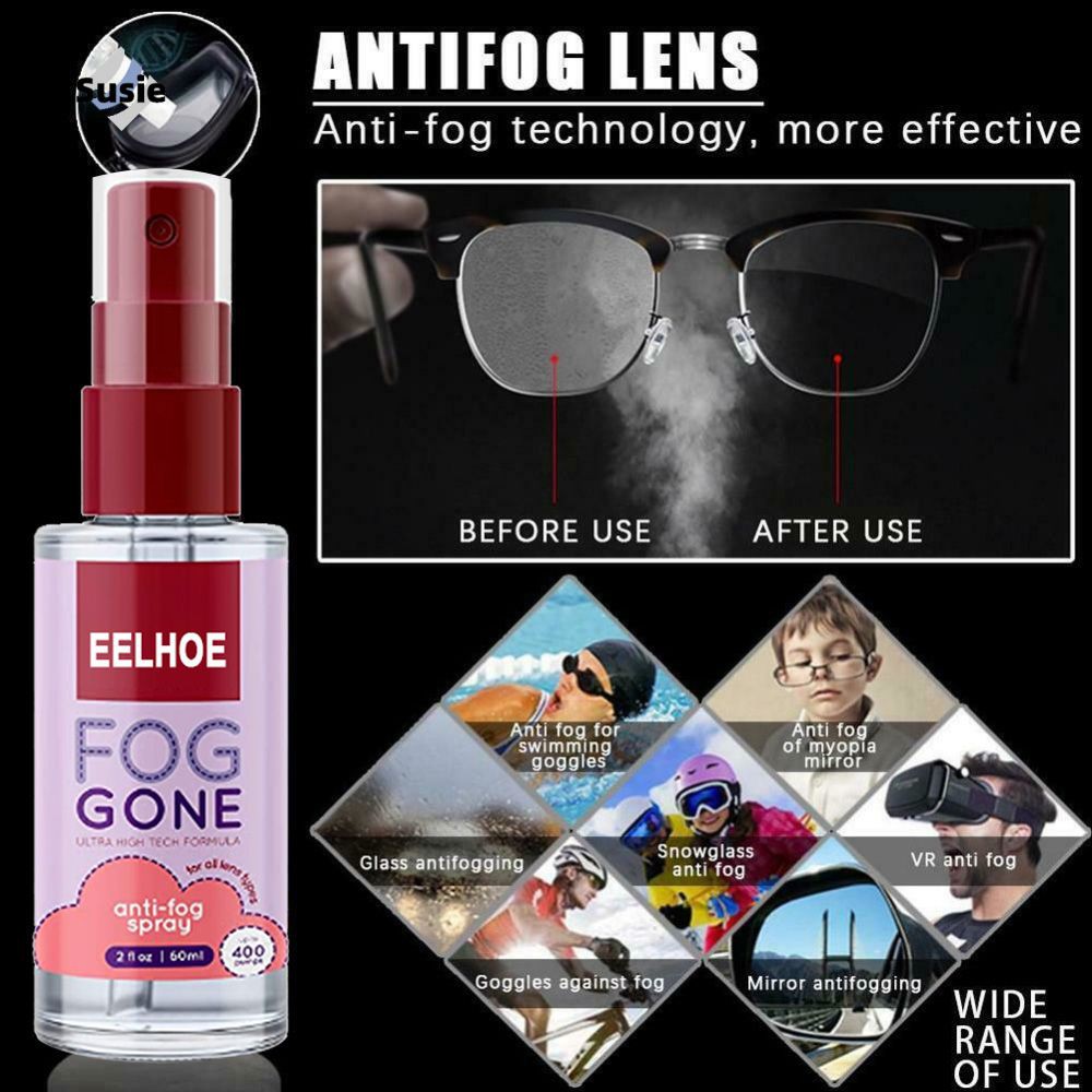 60 antifog spray glasses glass antifog Susie Shopee Philippines