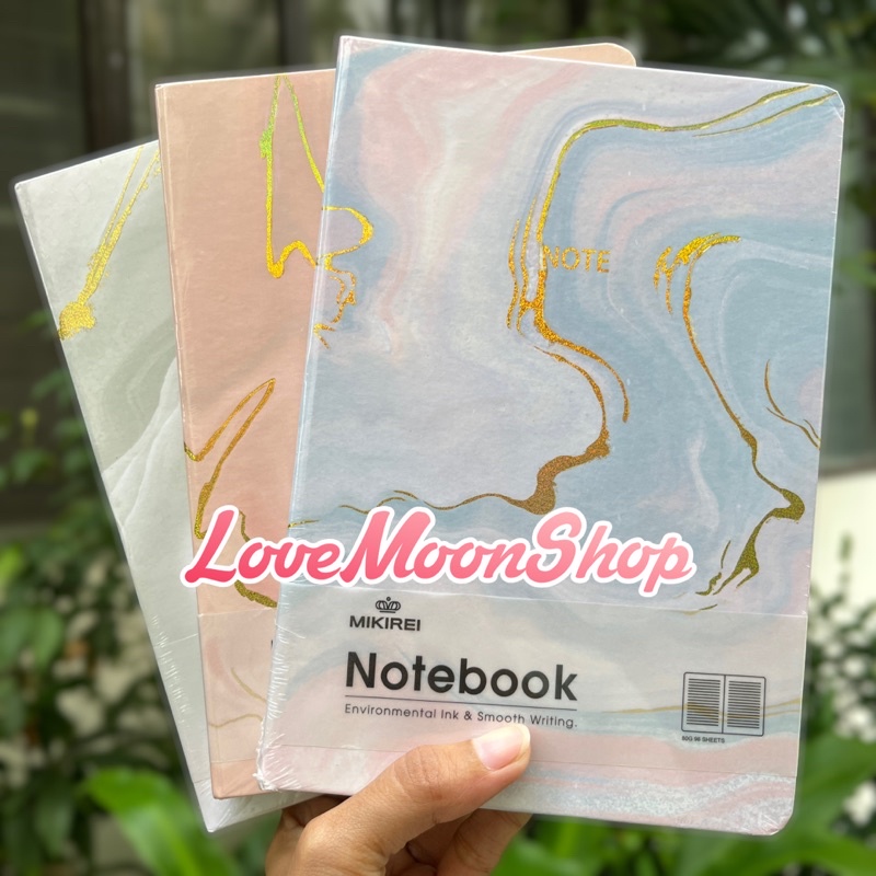 Plain Marble A5 Regular & A6 Mini Hardbound Notebook Journal with and ...
