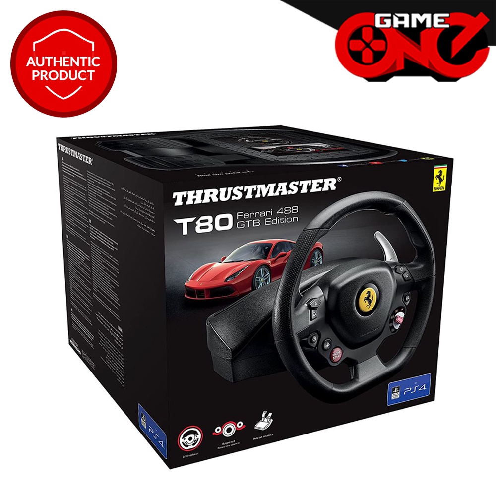 Thrustmaster T80 Ferrari 488 GTB Edition | Shopee Philippines