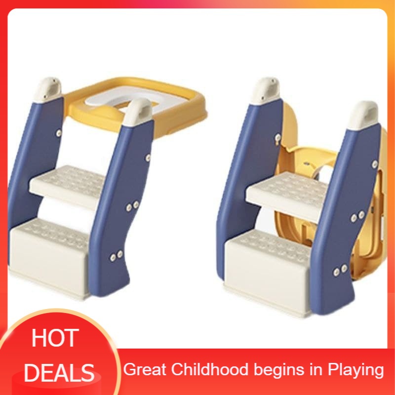 R3E 4.0 Ladder Potty Seat with Step Stool for Kids 2 in 1 Multi