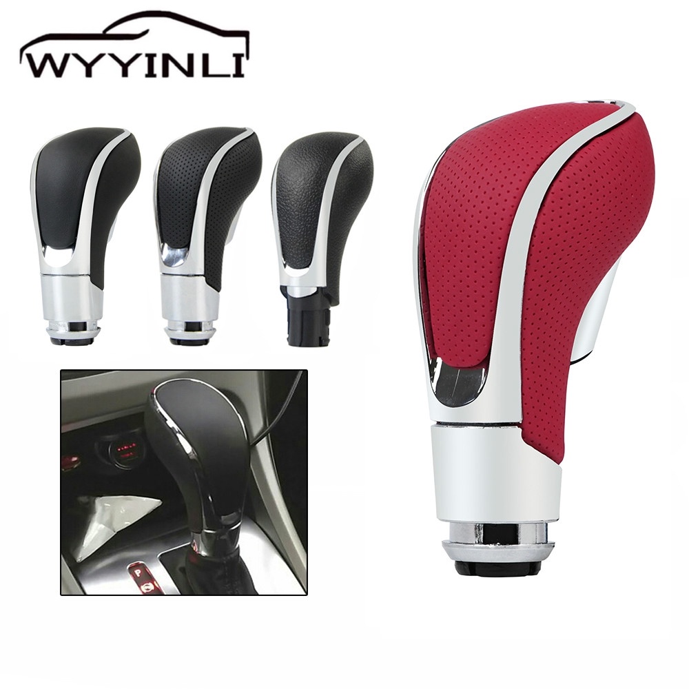 PU Leather Automatic Transmission Gear Shift Shifter Lever Knob For Buick Regal - Foto 1