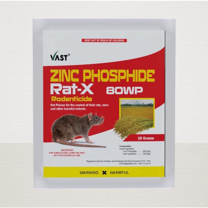 RATX 80 WP Rodenticide (10 grams) Shopee Philippines