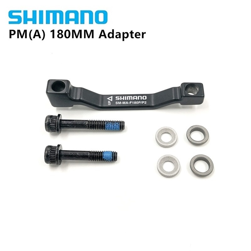 Shimano SM-MA-F180P/P2 Front Post Mount Disc Brake Adapter – 180mm Rotor (New, No Box)