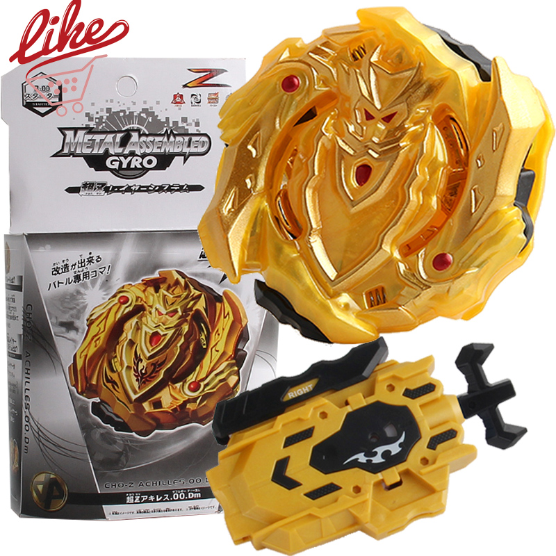 Gold Beyblade Burst B129 CHO-Z Achilles.00.Dm Super Z Beyblade Metal 4D ...