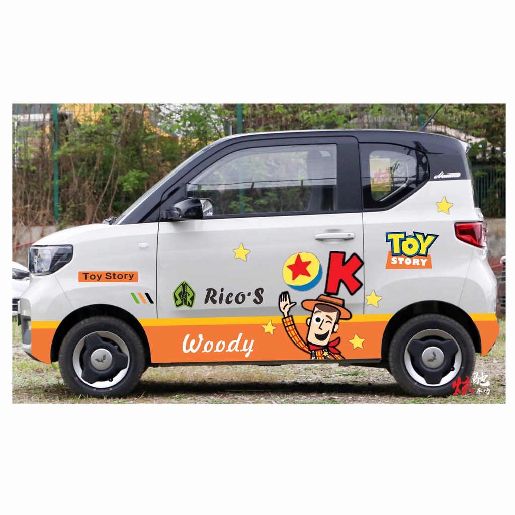 6KLR Wuling Confero Miniev GB Car Body Sticker Car Stickers Decals ...