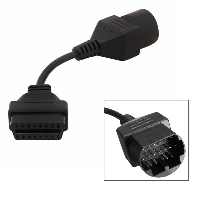 17pin Obd1 To 16pin Obd2 Diagnostic Connector Adapter Cable Wire For Mazda Dysunbey Shopee 4669