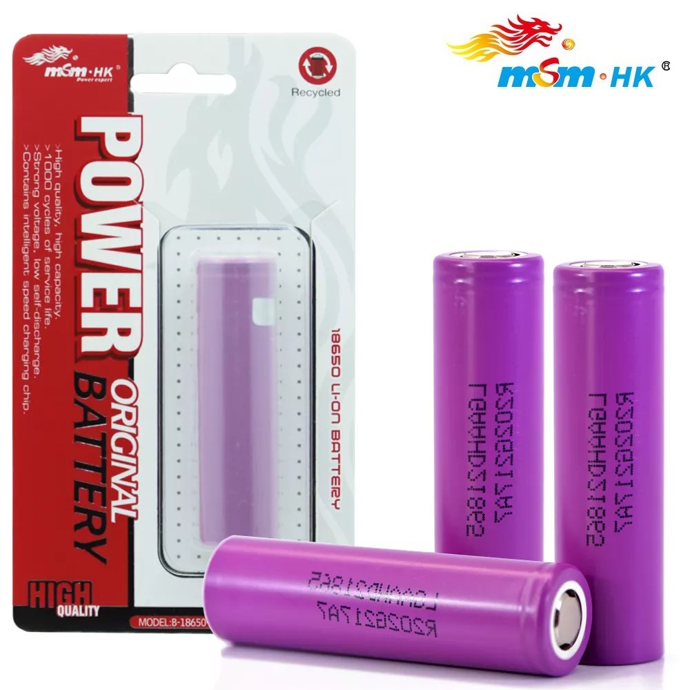 MSM.HK LiIon Rechargeable 18650 Battery Shopee Philippines
