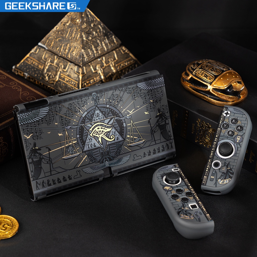 Geekshare Nintendo Switch Oled Protective Case Mysterious Country Split ...
