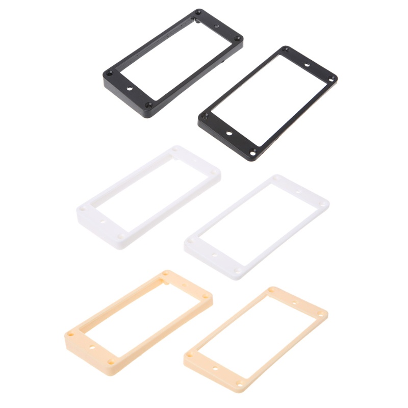 mm Humbucker Pickup Frames neck and bridge Pickup Mounting Ring Curved