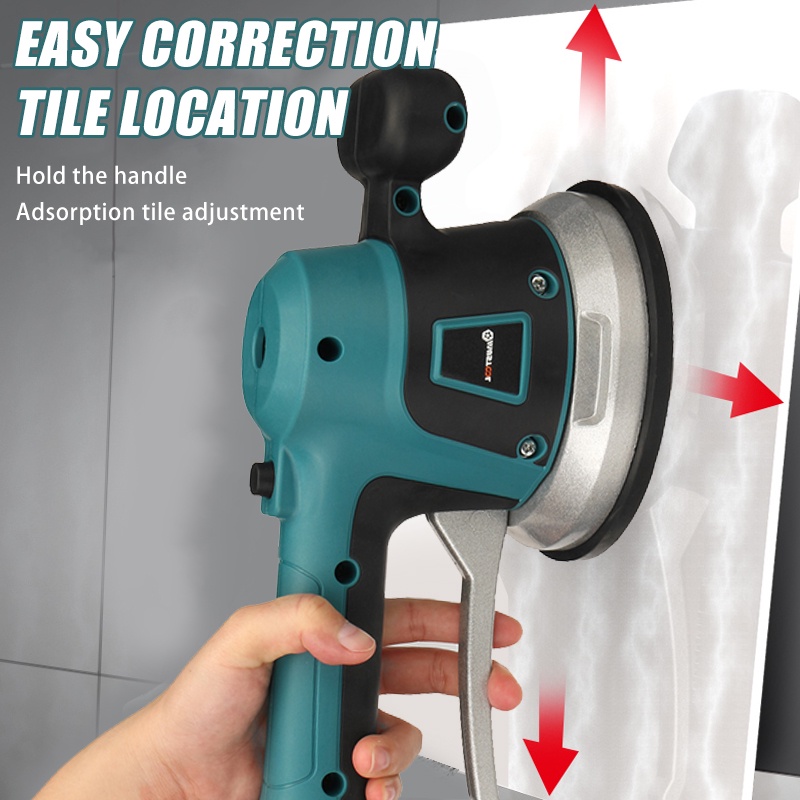 1800W 72000RPM Adjustable Tiling Tiles Machine Tiles Vibrator Suction ...