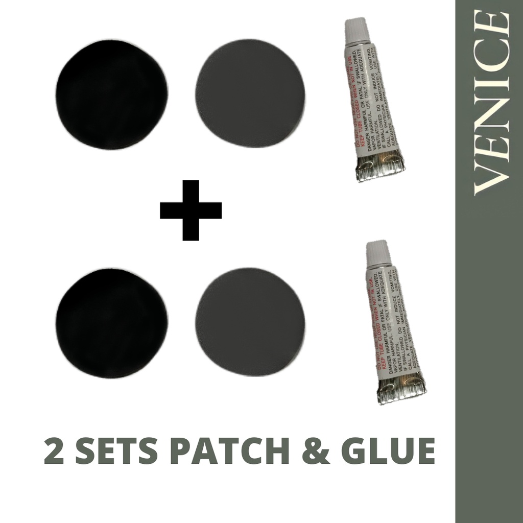 Intex Bestway 2 pcs Pvc Repair Kit Glue Patch For Inflatable and ...