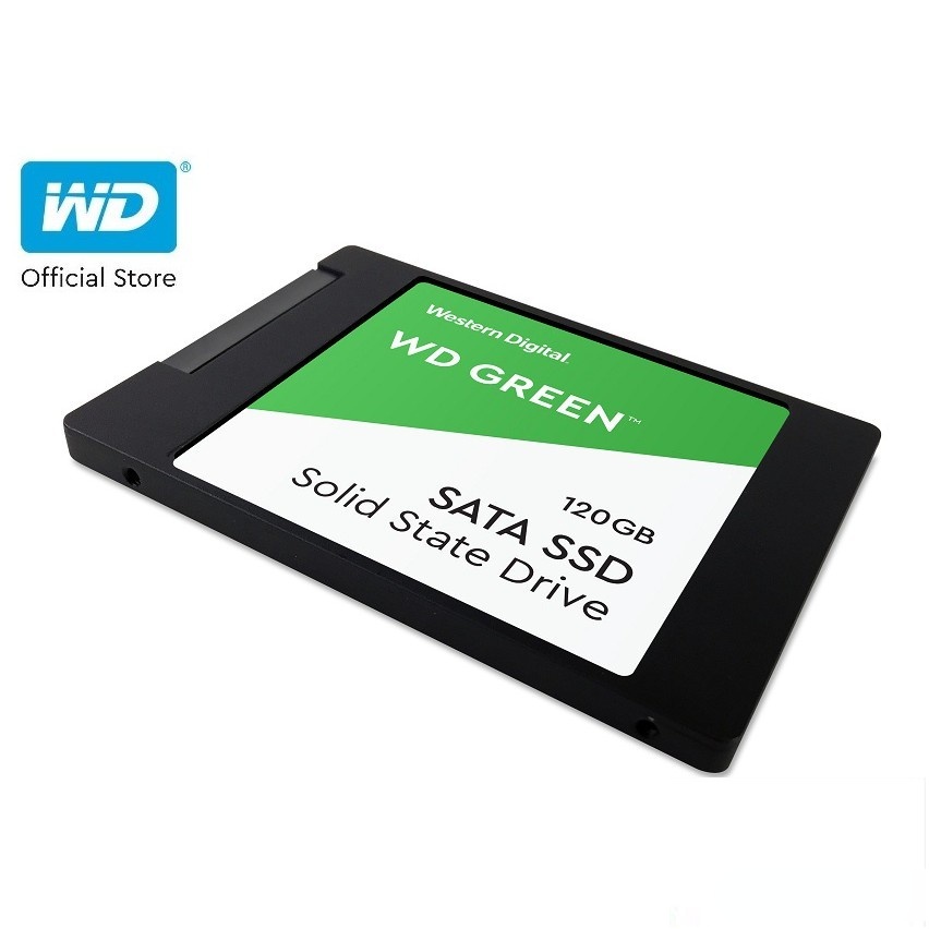 WD Green 120GB 3D NAND SSD - WDS120G2G0A - Genuine Product | Shopee ...