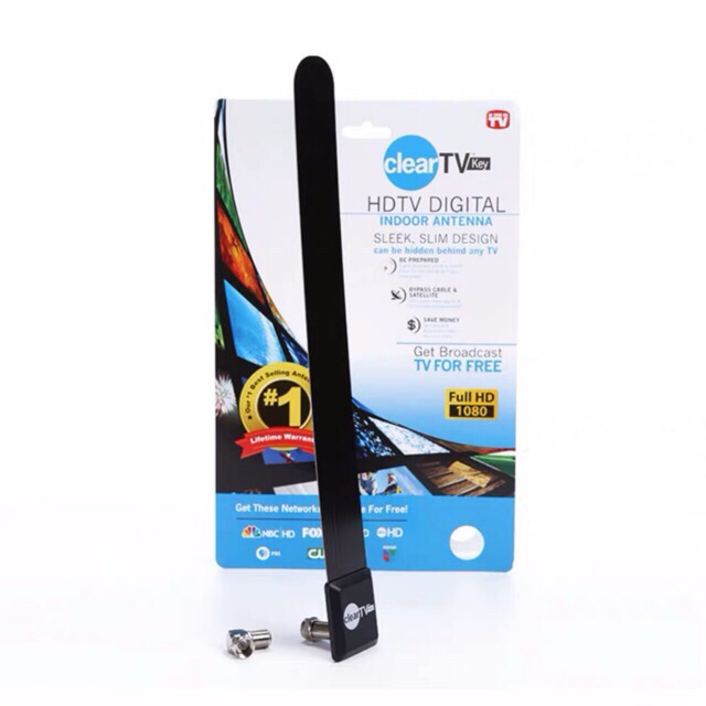 Clear TV Key HDTV Digital Indoor Antenna Shopee Philippines