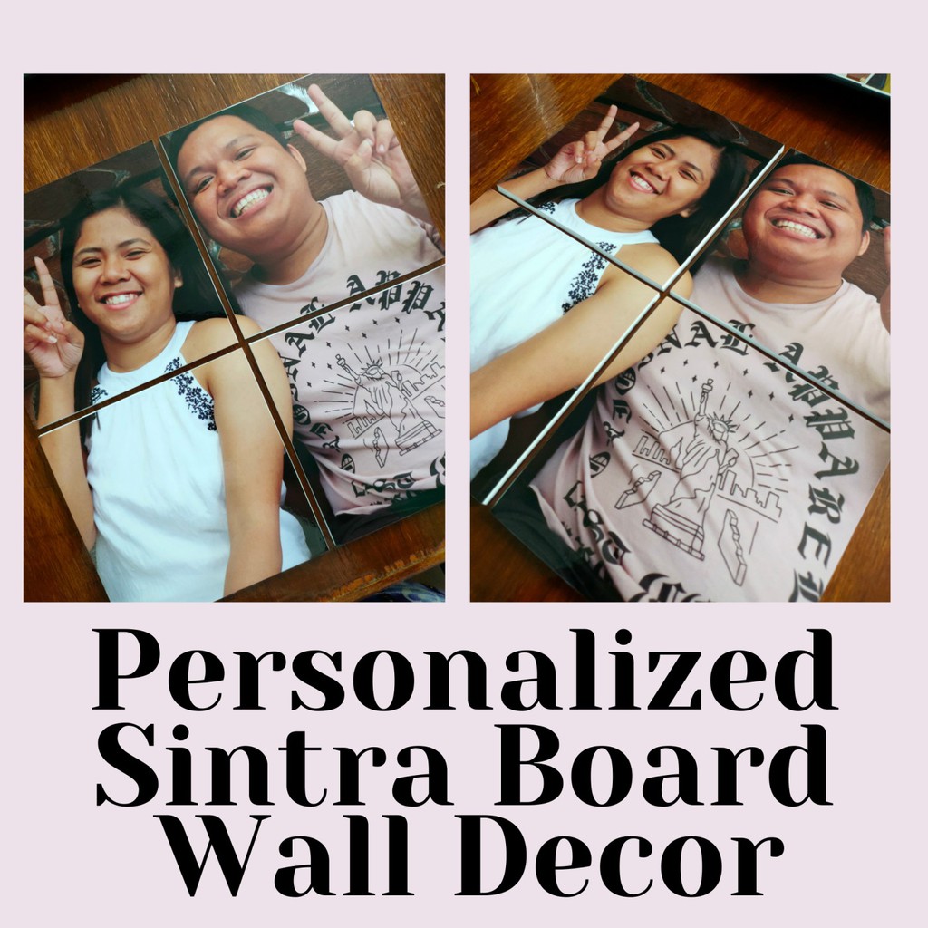 Personalized Sintra Board Wall Decor Shopee Philippines