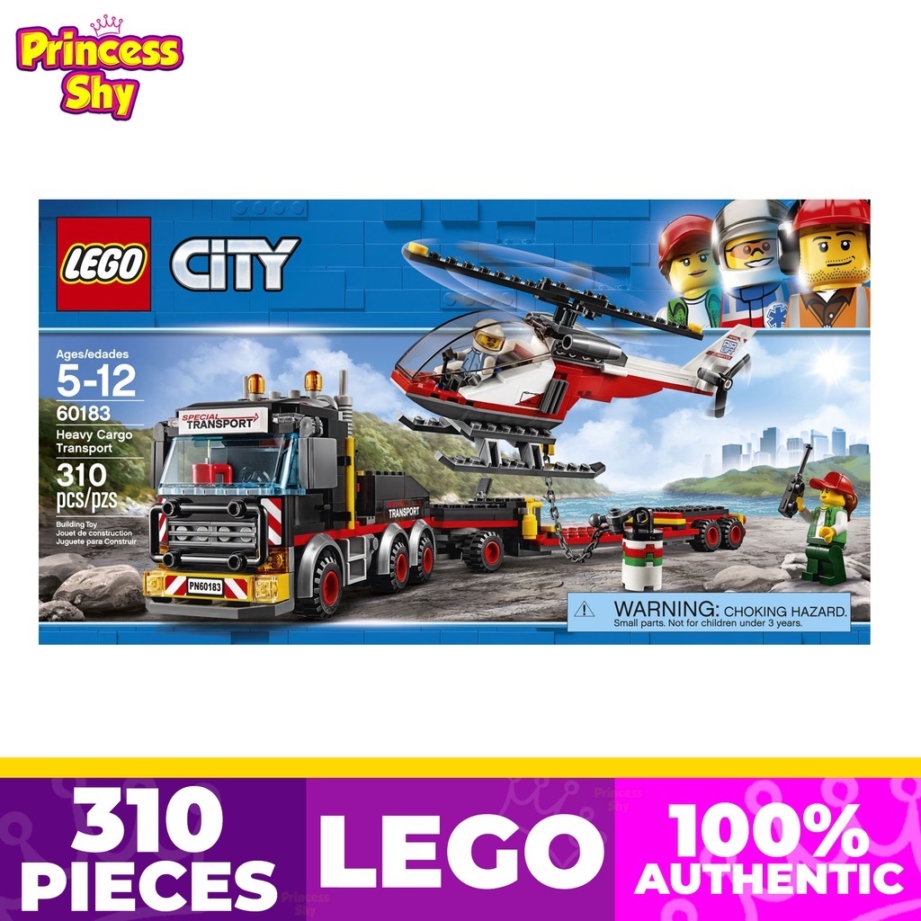 Lego city heavy cargo cheap transport 60183