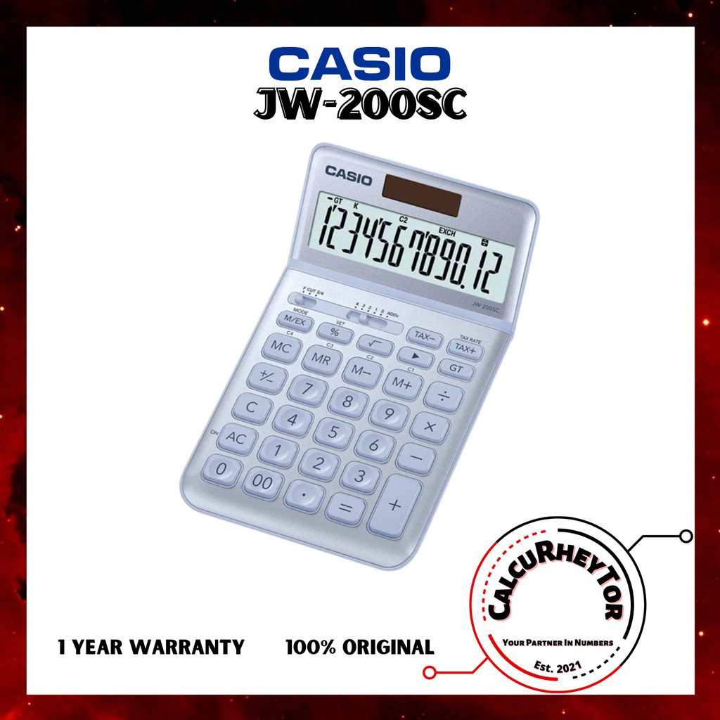 Casio calculator weight hot sale