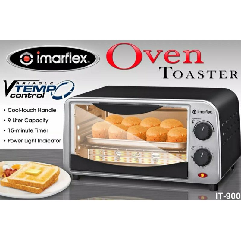 Imarflex Oven Toaster IT900 9L Shopee Philippines