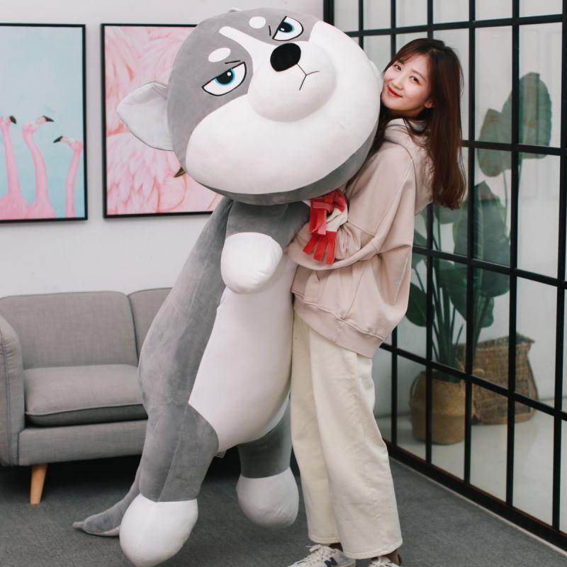 Husky Doll Ragdoll Oversized Cute Plush Toy Dog Sleeping Pillow Erha ...
