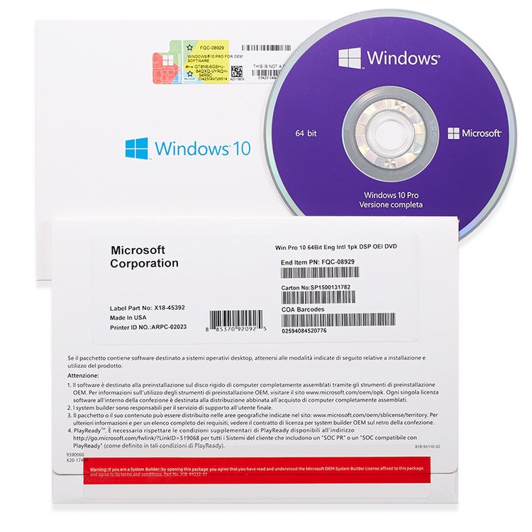 Windos 10 Professional (64bit dvd) | Shopee Philippines