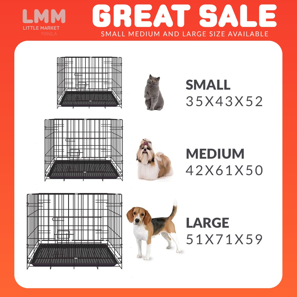 Pets Pet Furniture Pet Cat Cage Dog Cage Pro Foldable Wire Pet Cage