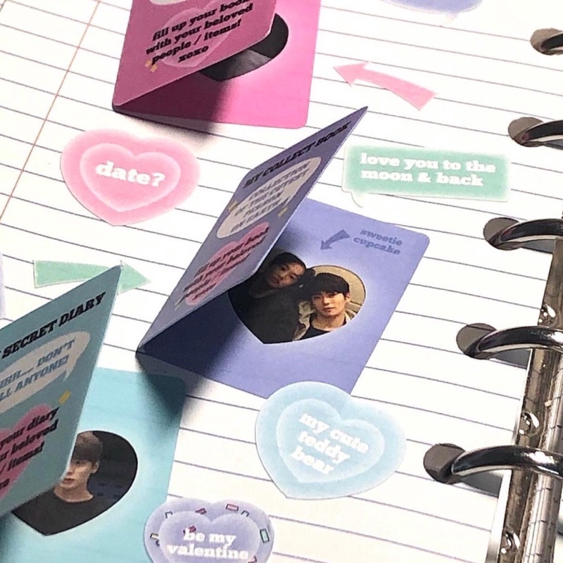 [Destination Store Available] Stickers Can Be Opened And Closed To Put ...