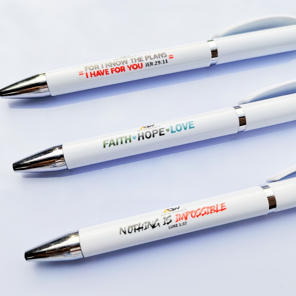 20 PCS Bible Verse Ballpoint Pens, Christian Pens