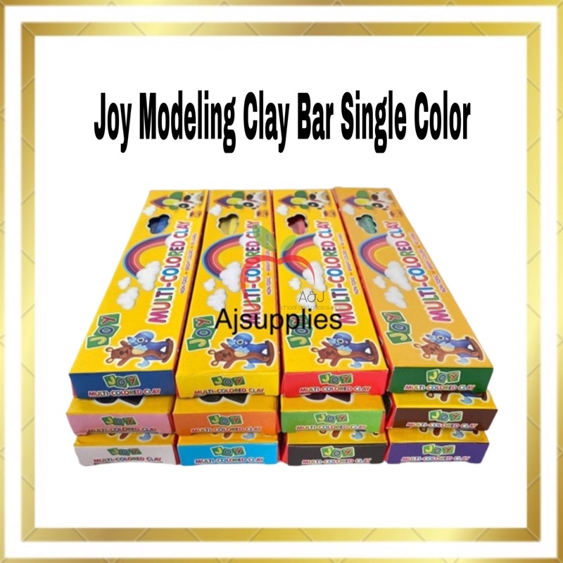 Joy Modeling Clay Bar Single Color Shopee Philippines