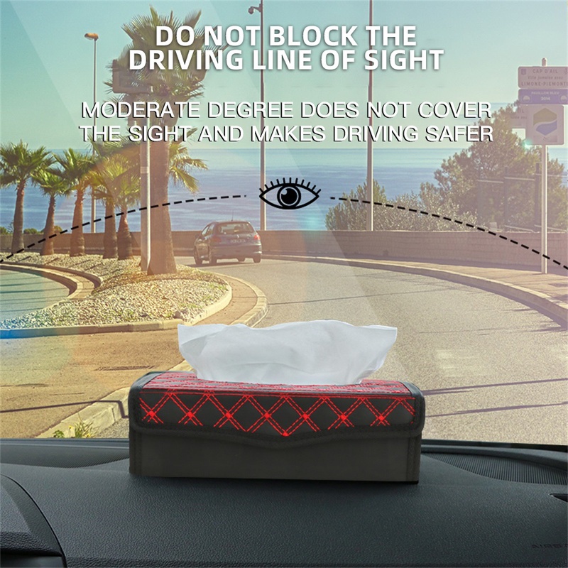 Crosail Car Tissue Box Foldable Tissue Box Magnet Tissue Box PERODUA ...