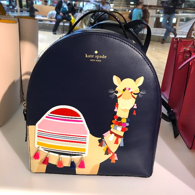 Kate spade 2025 camel backpack