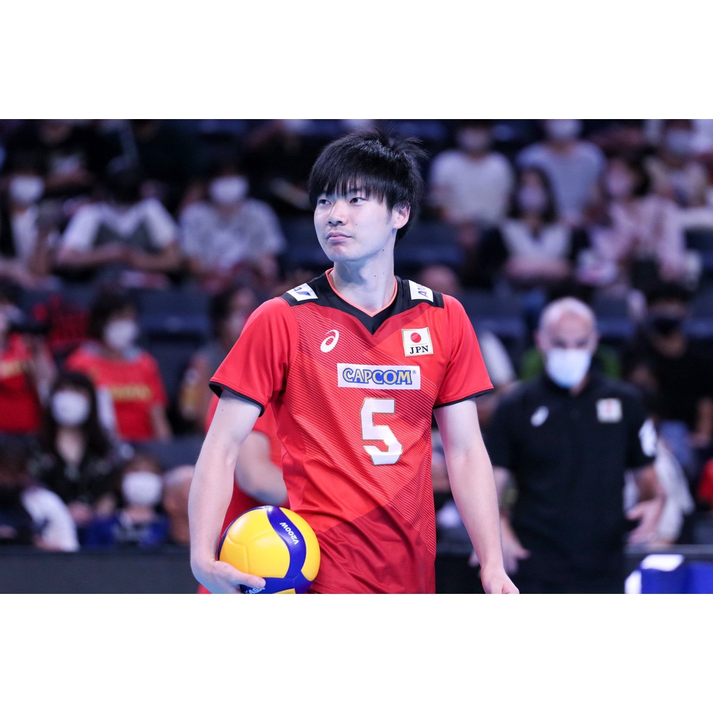 Full Sublimation 2022 Japan Men's Volleyball Short Sleeve Otsuka