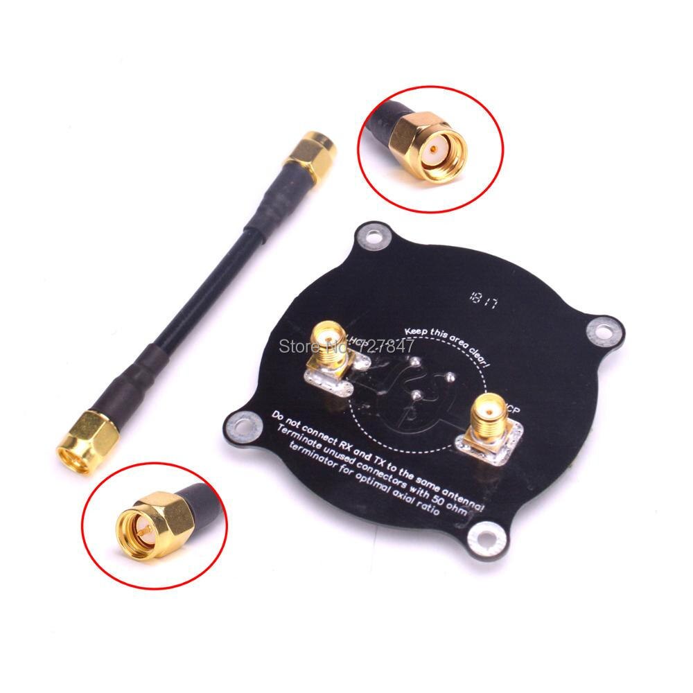 Antenne Patch 5,8 GHz 14 DBi – Triple Alimentation LHCP/RHCP Pour Drone FPV